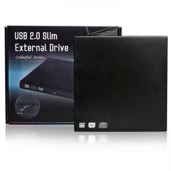 GRAVEUR DVD EXTERNE USB 2.0 SLIM EXTERNAL DRIVE COLORFUL SERIES