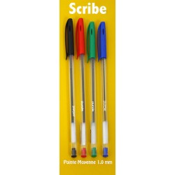 Pochette 4 Stylos Scribe...