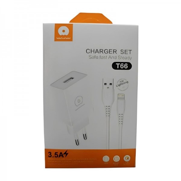 Chargeur wuw T66 3.5A IPHONE