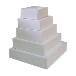 Boite pâtissière blanche...