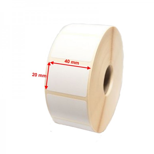 Etiquette thermique 20x40mm...