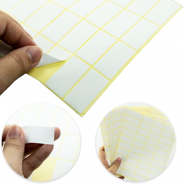 Etiquette 10x15mm blanche...