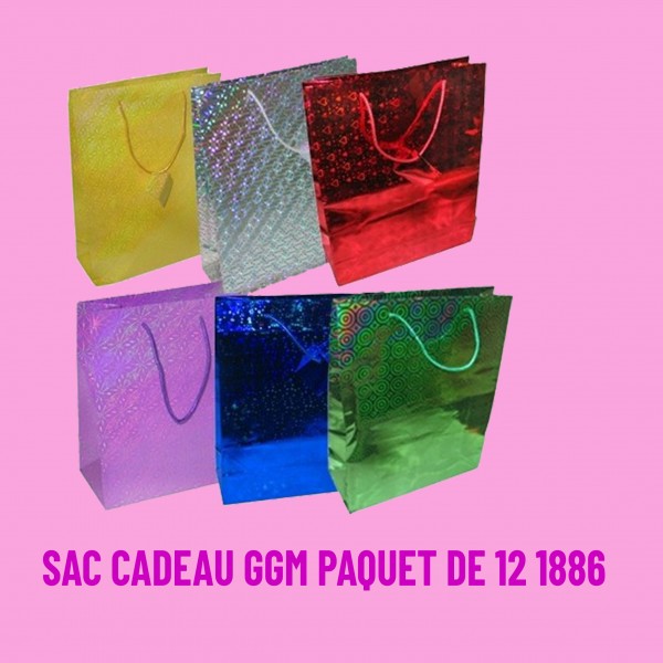 SAC CADEAU GGM PAQUET DE 12...