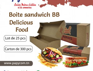 Boite Sandwich BB Delicious Food 